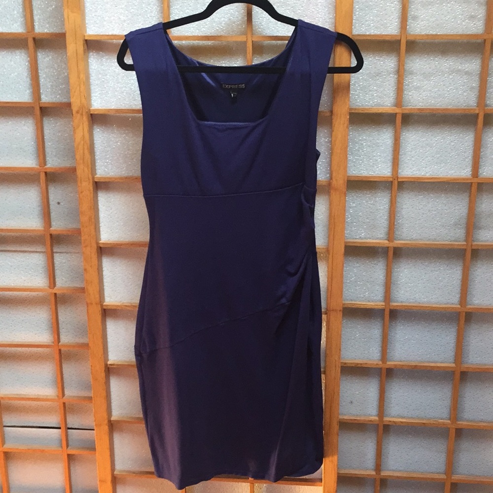 Dark blue express dress